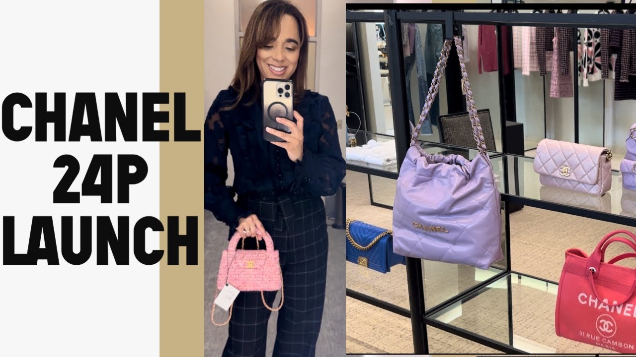 CHANEL 24P COLLECTION | CHANEL SHOPPING LAUNCH DAY