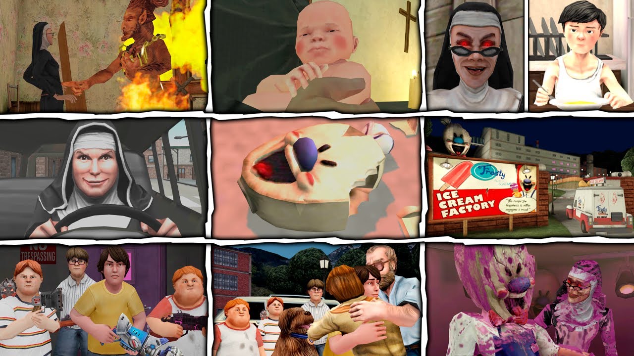 Ice Scream - All Cutscenes (Story Timeline 1939 - 1983)