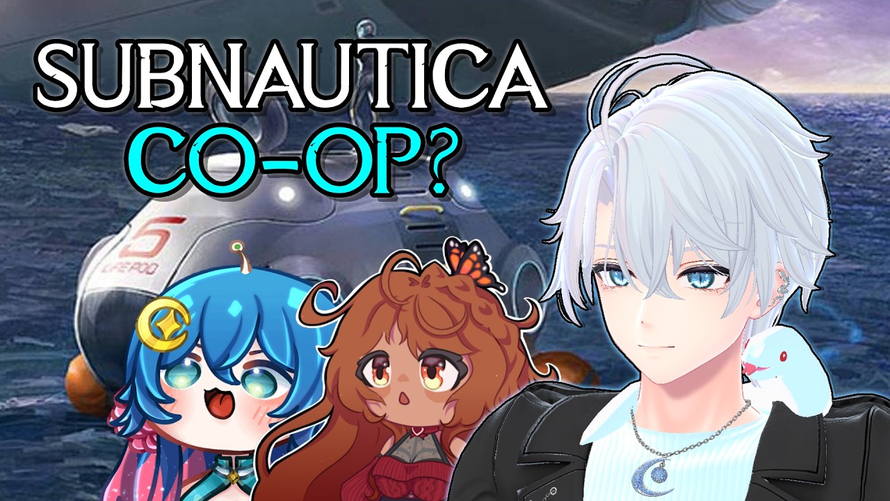 Vtuber is streaming Subnautica! But it's a multiplayer game? Let's have fun!