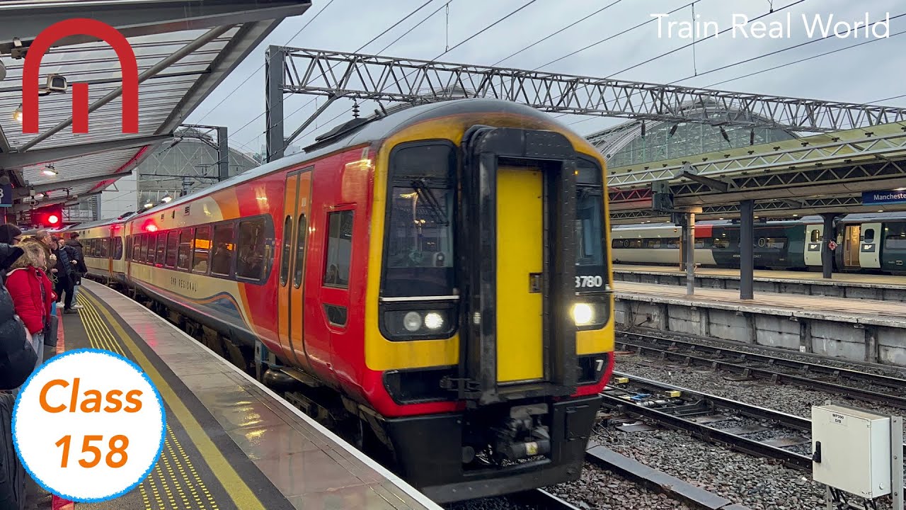 Train Real World - A Trip on the Class 158 - Tour around the Train