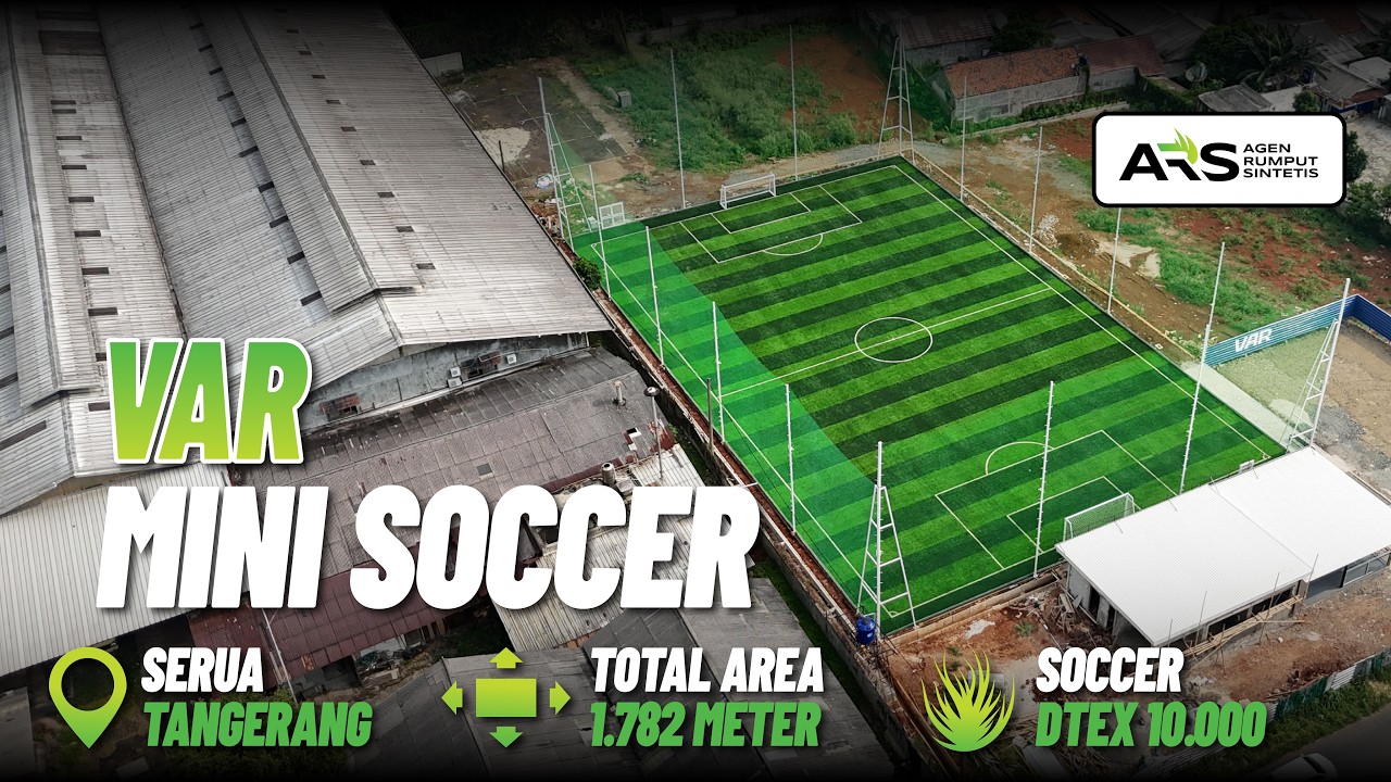 PROSES PEMBUATAN LAPANGAN MINI SOCCER DI TANGSEL OLEH PT AGEN RUMPUT SINTETIS || INDOMINISOCCER
