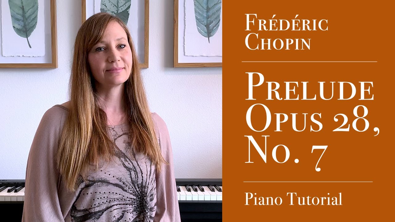 How to Play Chopin Prelude in A Major, Op. 28 No. 7, on the Piano