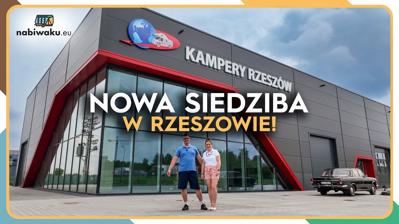 NOWA SIEDZIBA = NOWE RABATY NA KAMPERY RAPIDO (Rzeszów!)