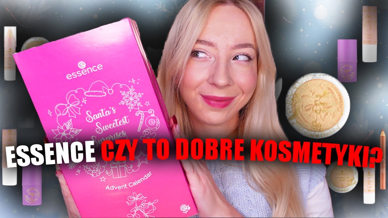 ESSENCE TEST KOSMETYK&Oacute;W! | CZY TEN KALENDARZ OPŁACAŁO SIĘ KUPIĆ? | JEST W ROSSMANNIE!
