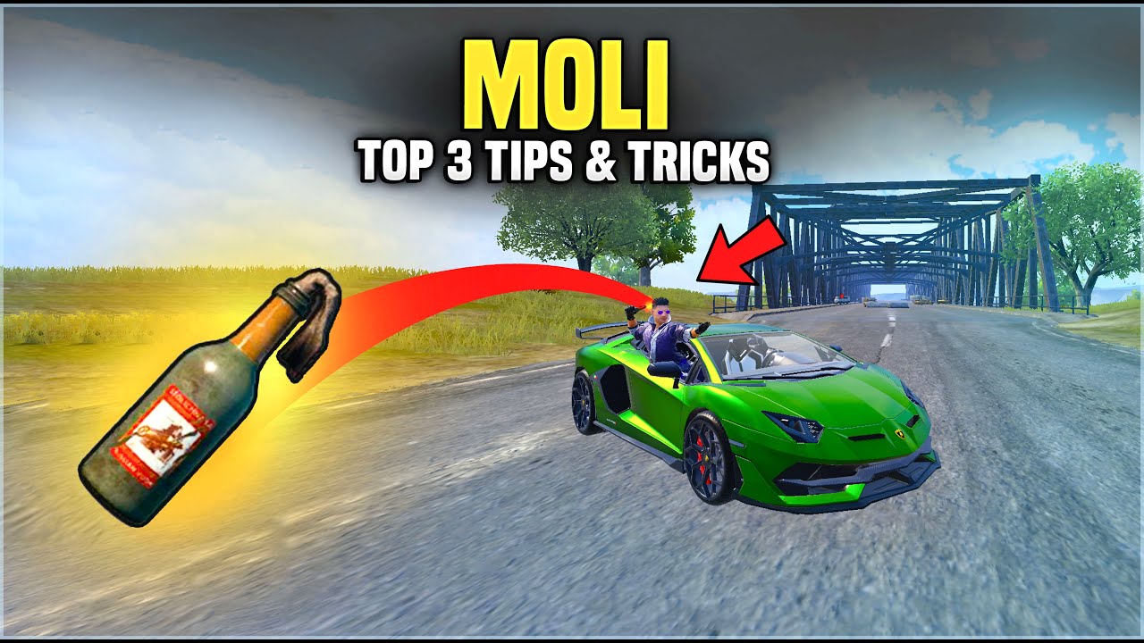 🔥 TOP 3 GOD LEVEL MOLI TIPS AND TRICKS | PUBG MOLOTOV COCKTAIL  TIPS AND TRICKS