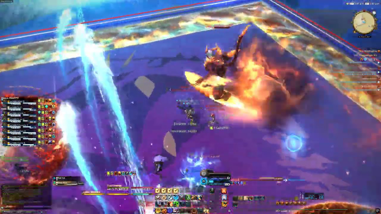 FINAL FANTASY XIV - normal raid - Heavyweight M2