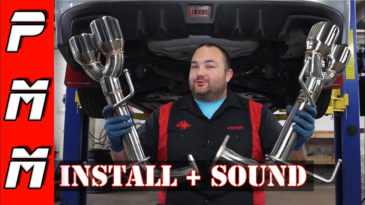 Установка и звук глушителя Subaru WRX Axle Back Muffler Delete | 2015-2021