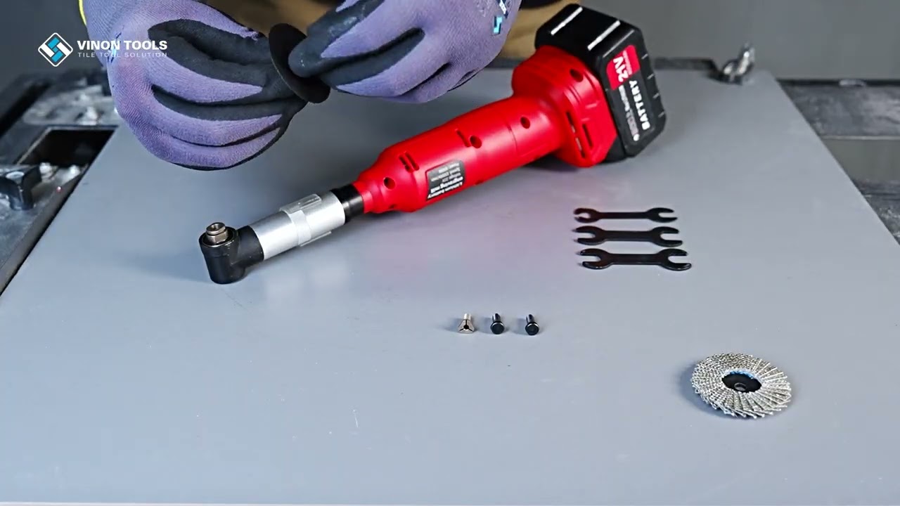 Battery Miniature Angle Grinderuniversal caving set
