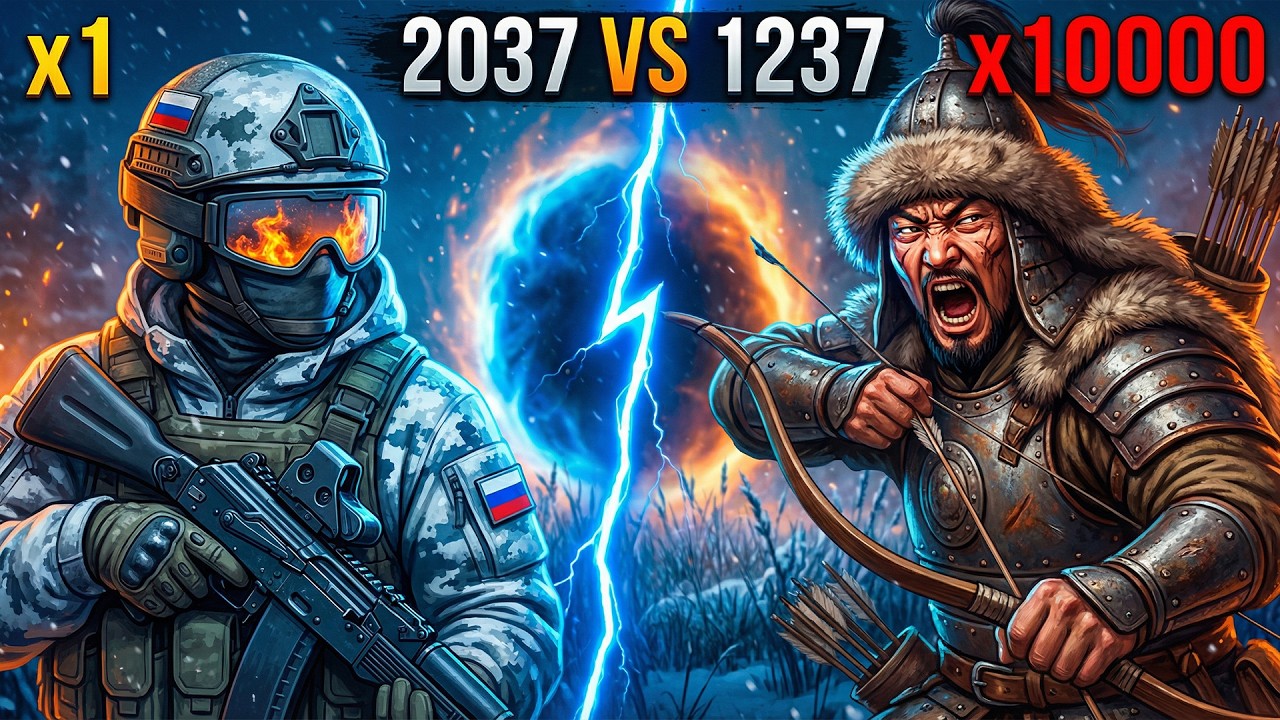 ЧТО ЕСЛИ Армия 2037 года попадёт в 1237 год?