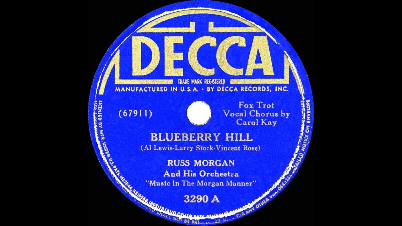 1940 Russ Morgan - Blueberry Hill (Carol Kay, vocal)