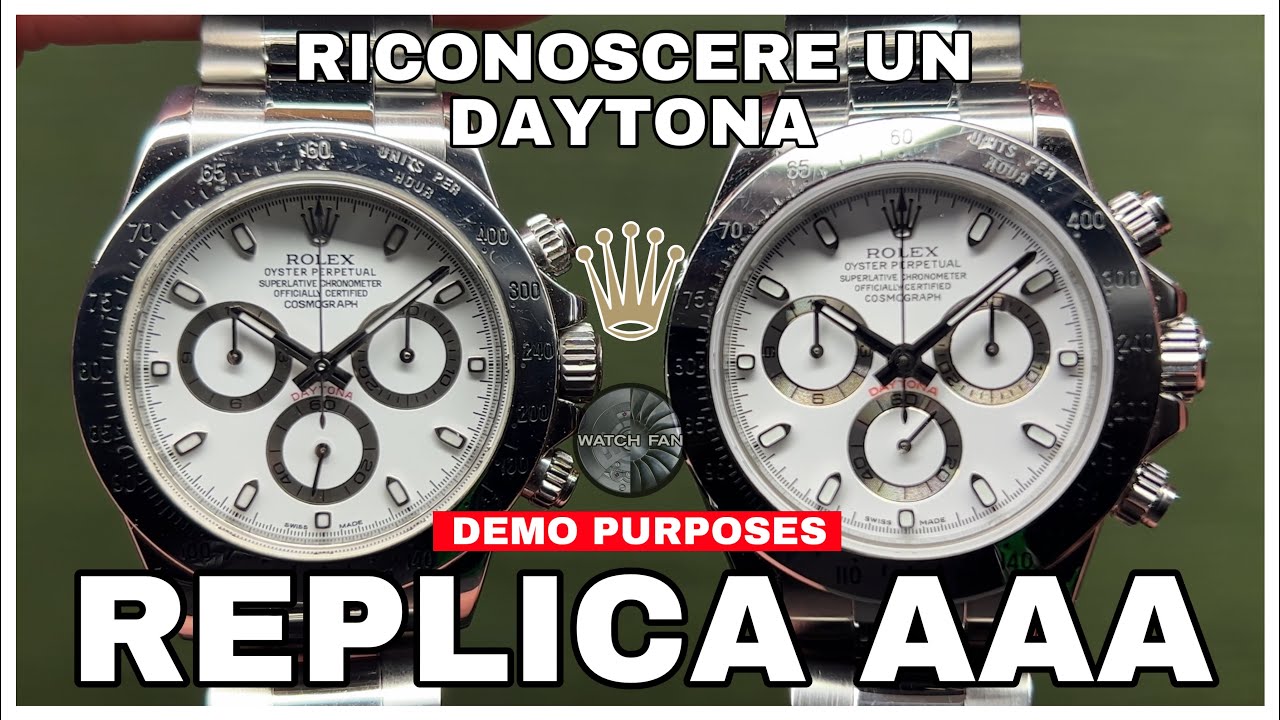 Riconoscere un Rolex Daytona Replica AAA