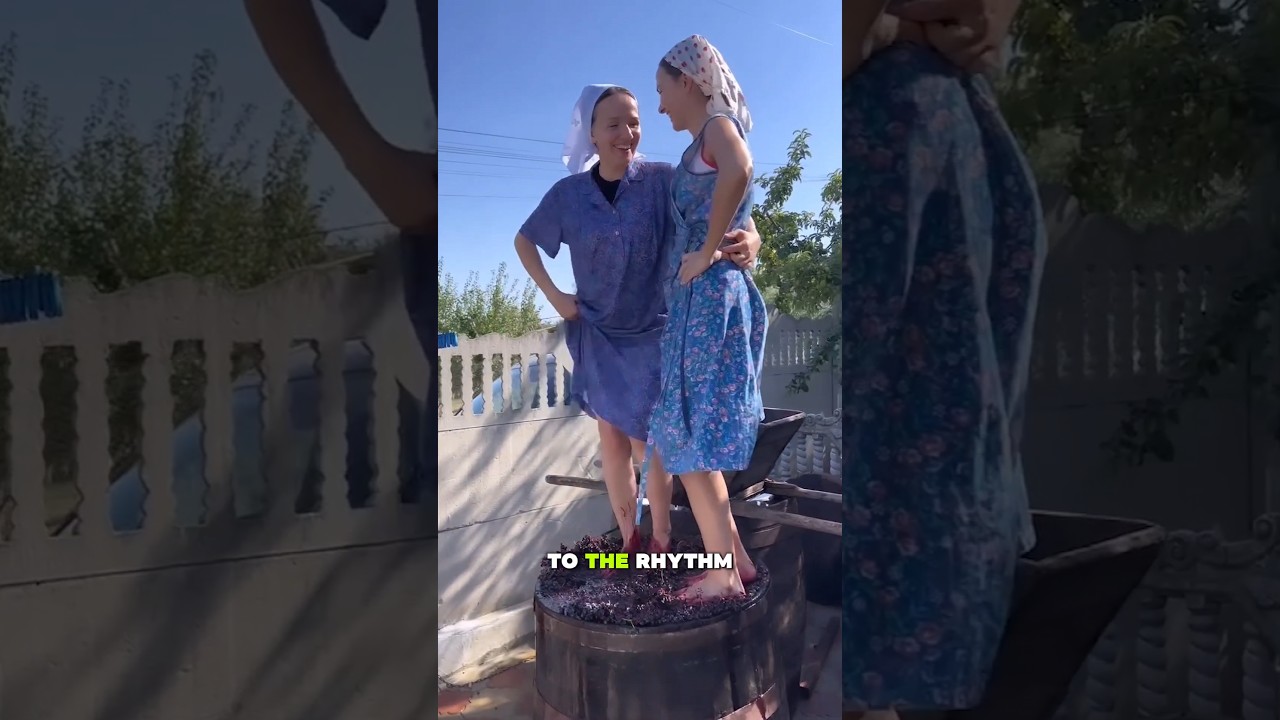 Georgia&rsquo;s Traditional Way of Making Grape Juice 👣🍇