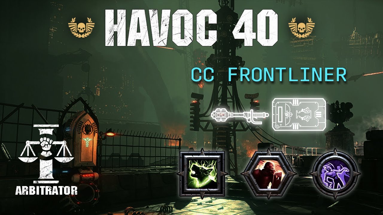 Arbitrator - Sir Krubah! - Havoc 40 - Consignment Yard - Darktide