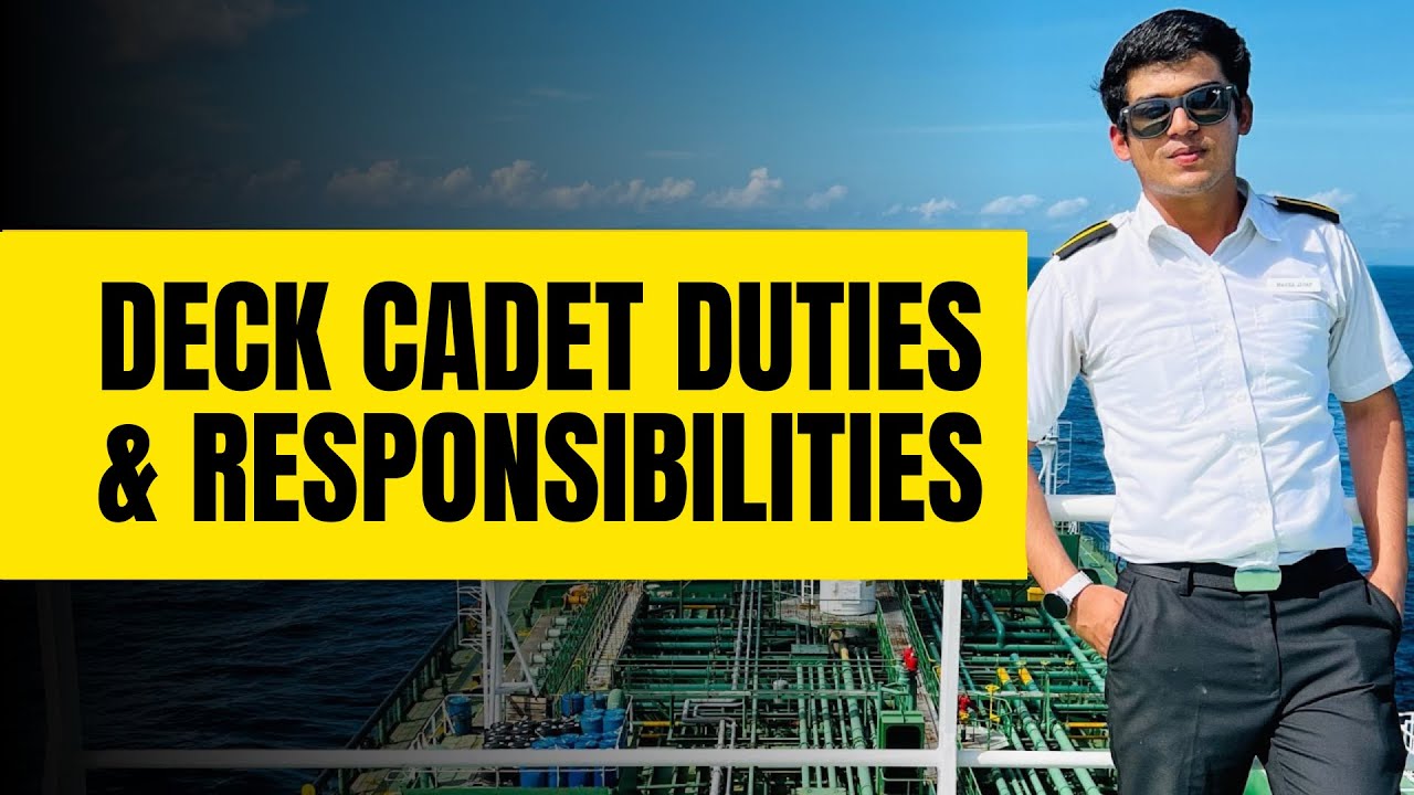 Duties of Deck Cadet in Merchant Navy @sahilakram__