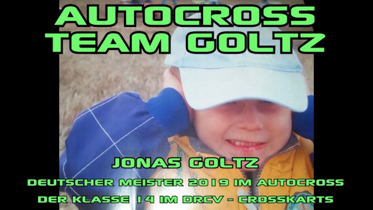Jonas Goltz|Deutscher Meister 2019 im DRCV|Klasse 14-Crosskarts|Autocross Team Goltz|www.buchse.de
