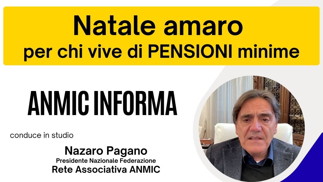 Natale amaro per chi vive di pensioni minime