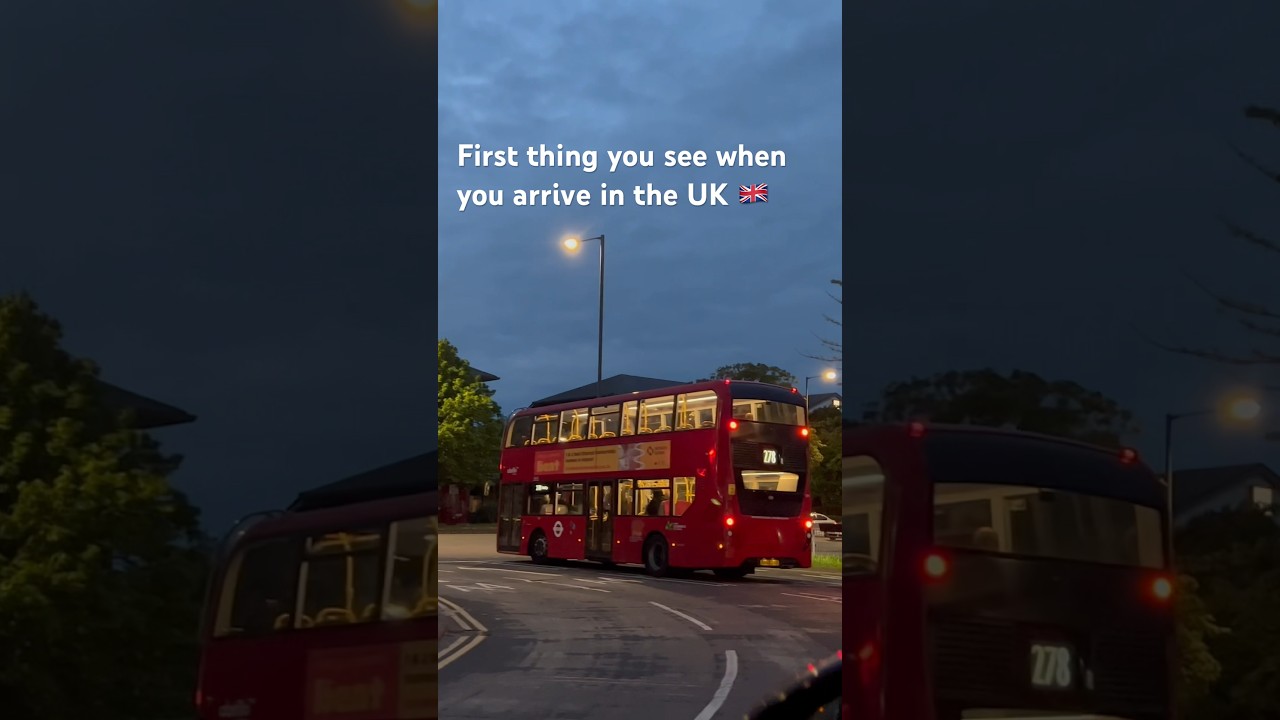 England: Double-Decker bus in London, United Kingdom