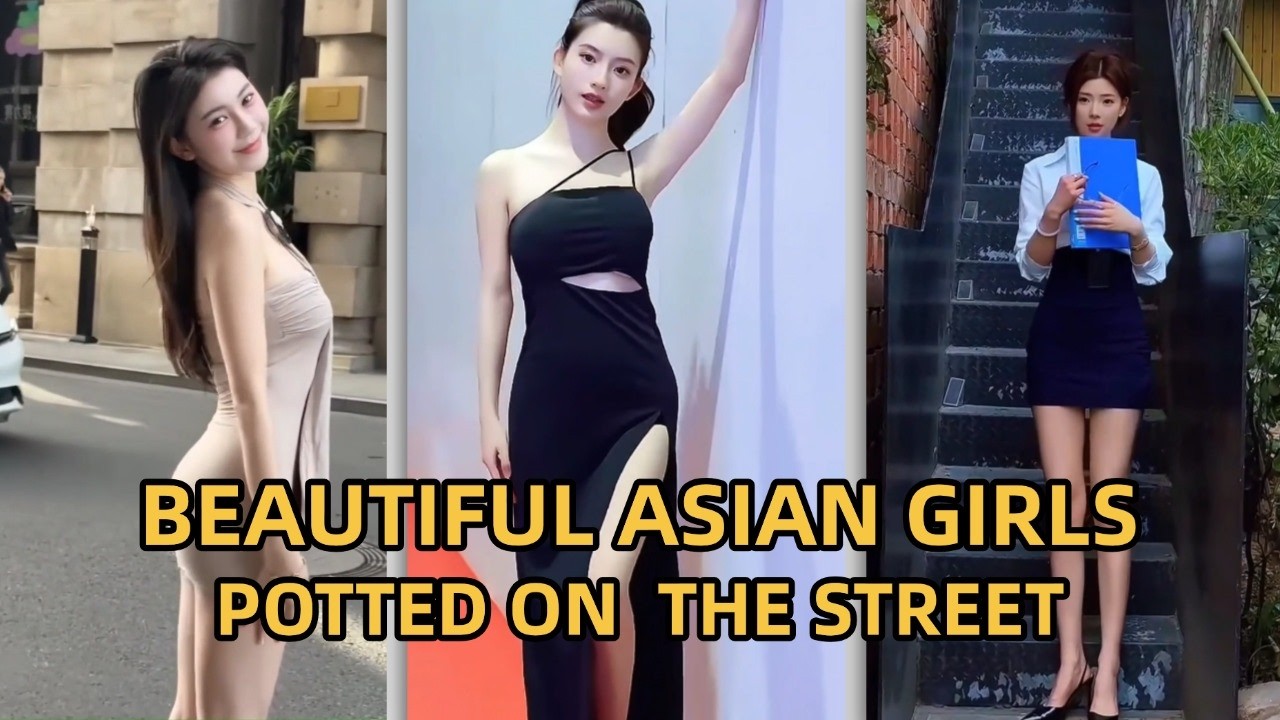 China's  Beautiful Street Style & Fashion Trends ep. 9