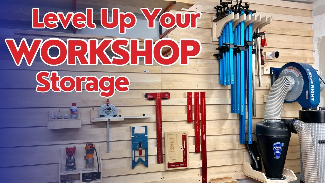 Transform Your Workshop Storage with a DIY French Cleat Wall