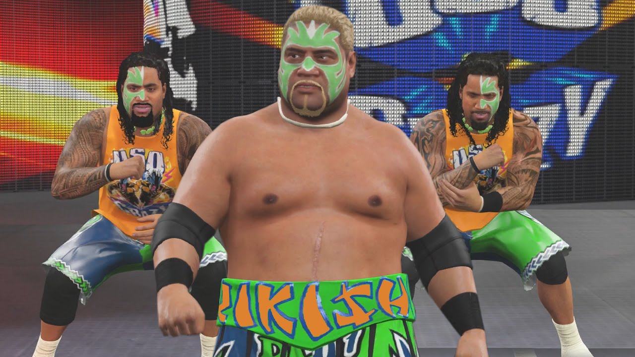 WWE 2K16 Mods - Rikishi Joins The Usos