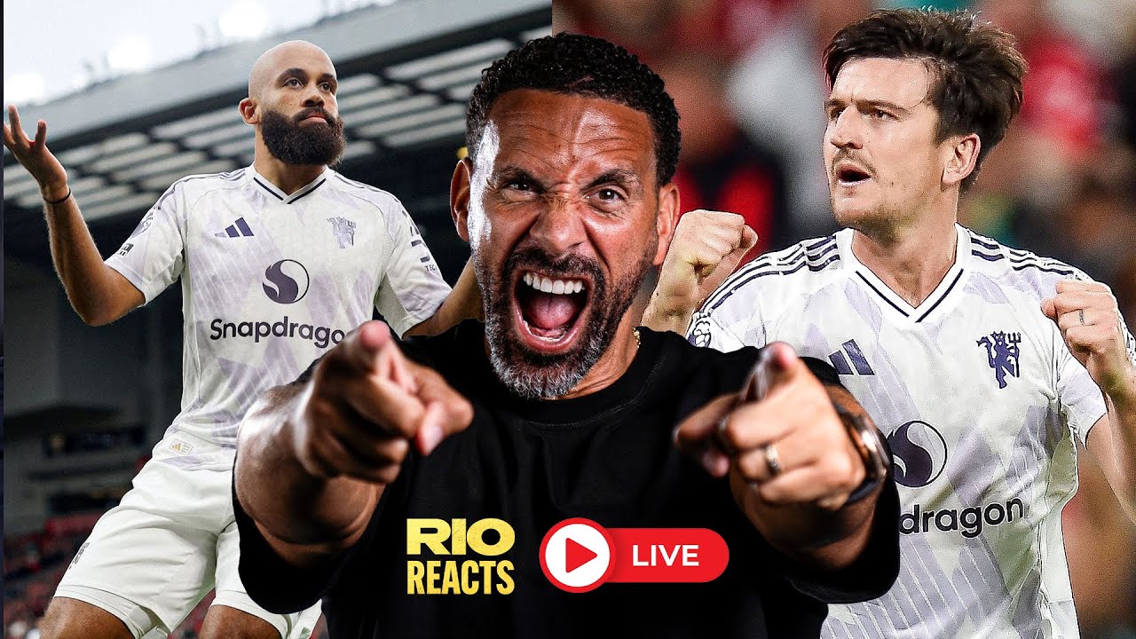 Maguire Wins It At Anfield! Liverpool 1-2 Man United LIVE Rio Reacts