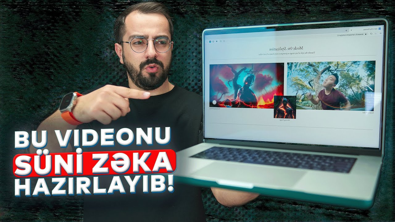 Süni intellekt bu işi də əlimizdən aldı | Nümunə - Runway Gen 2
