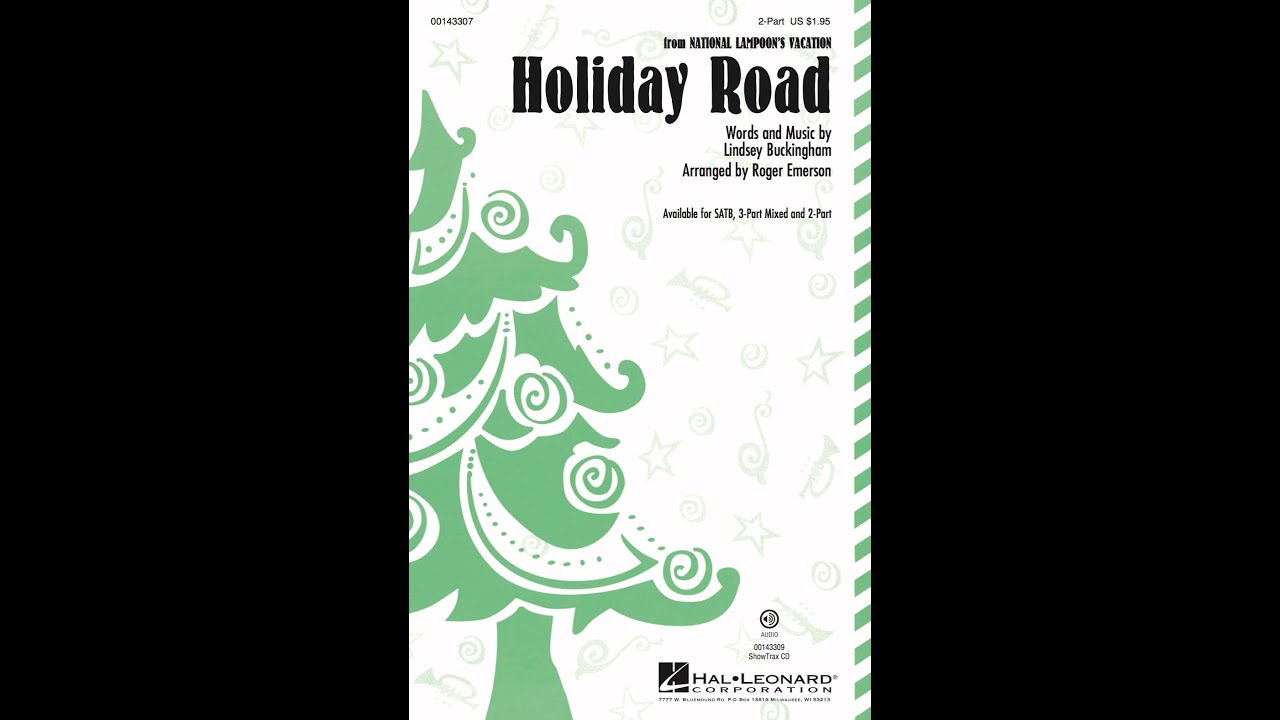 Holiday Road (2-Part Choir) - Arranged by Roger Emerson