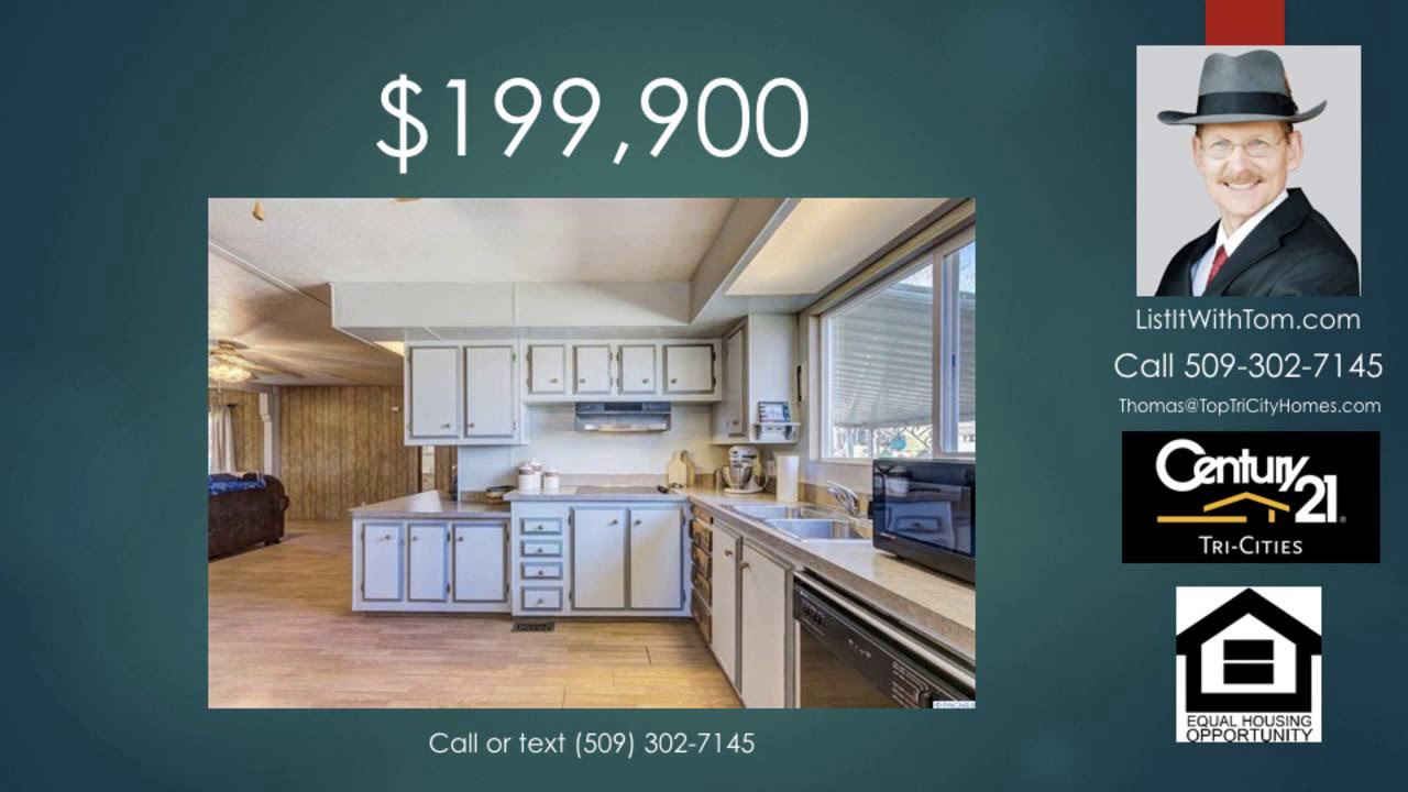 Benton City WA 2 bedroom house for sale