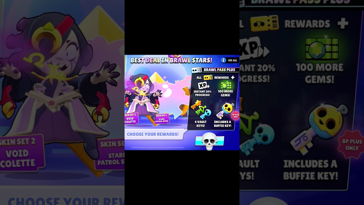 Buying BRAWL PASS PLUS 🤑#brawlstars
