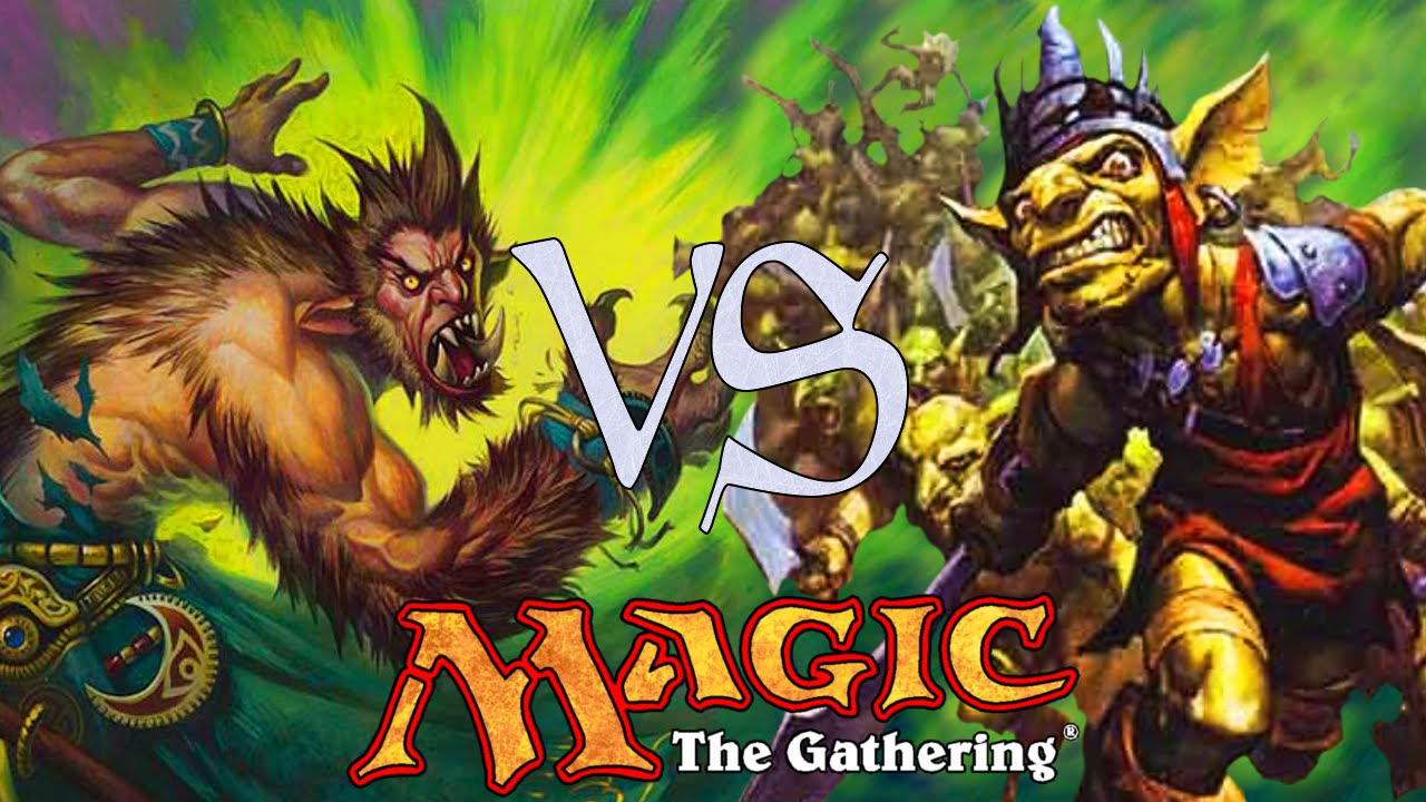 MtG Vintage Gameplay - Green Weenie VS Goblins