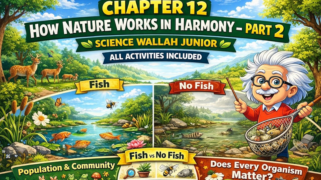 CLASS 8 | SCIENCE| CHAPTER -10 PART-2 | HOW NATURE WORKS IN HARMONY| NCERT| CBSE | KVS | NEP 2020