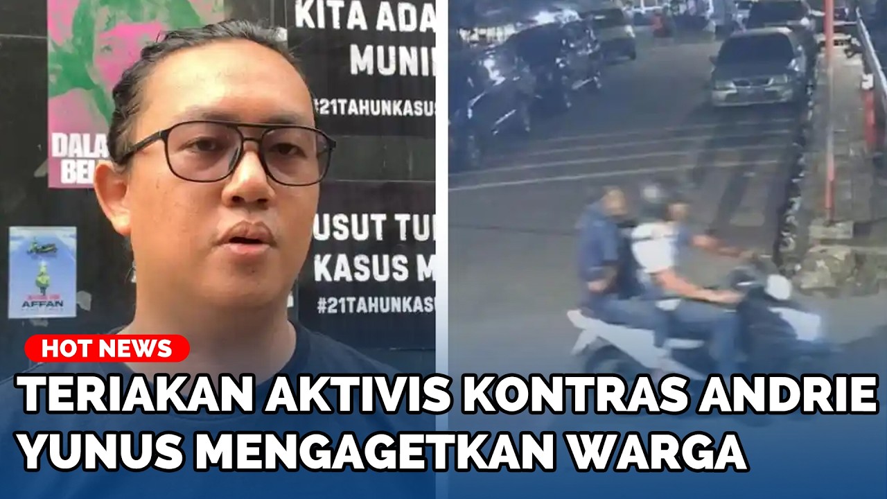 Lokasi Kerap Terjadi Begal, Teriakan Aktivis KontraS Andrie Yunus Mengagetkan Warga