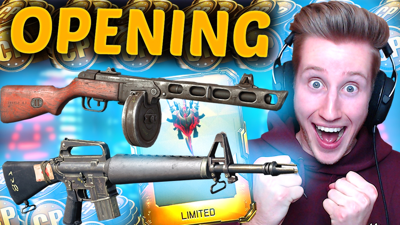 OMG JA DIGGER! | Supply Drop Opening (M16, PPSH, Valentinstag)