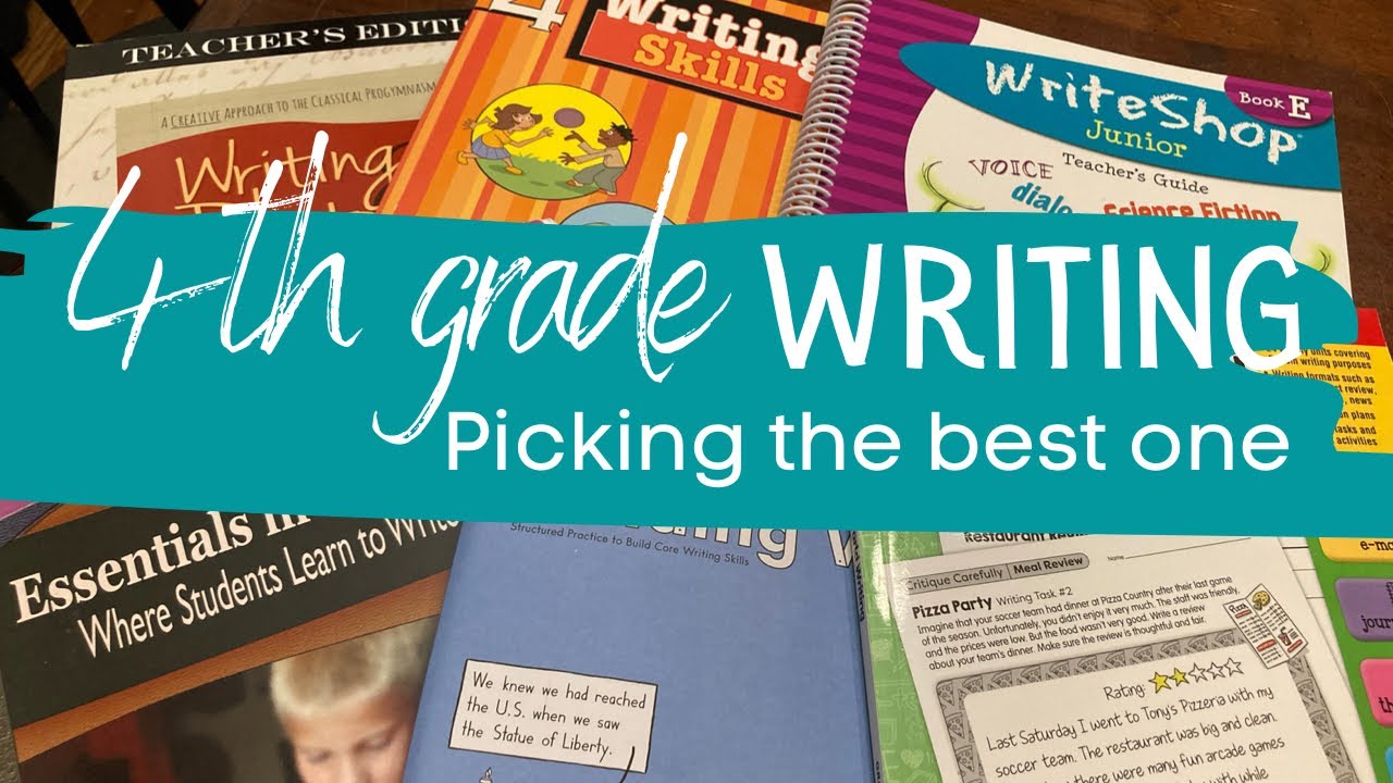 4th Grade Writing Curriculum: On the hunt for the right one | Secular Homeschool