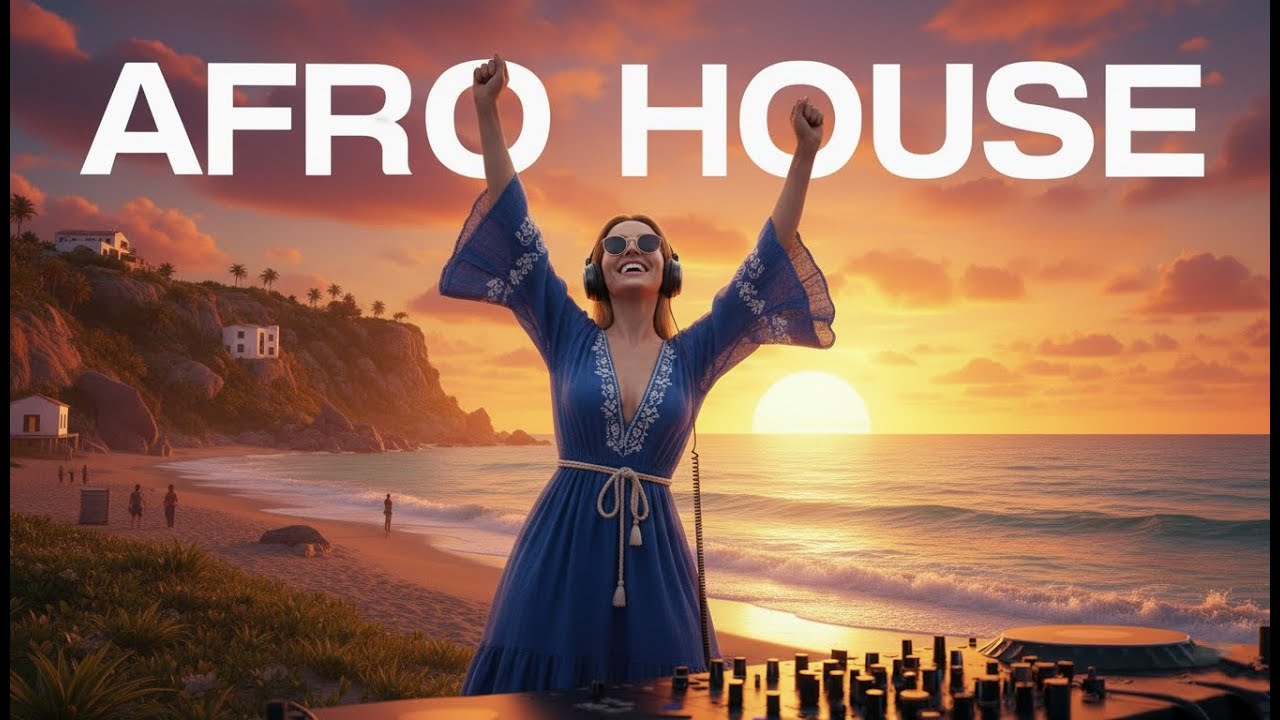 Uplifting Afro Flow 🌴 Smooth Soulful Beats with Tropical Tribal Energy & Sunset Chill Vibes