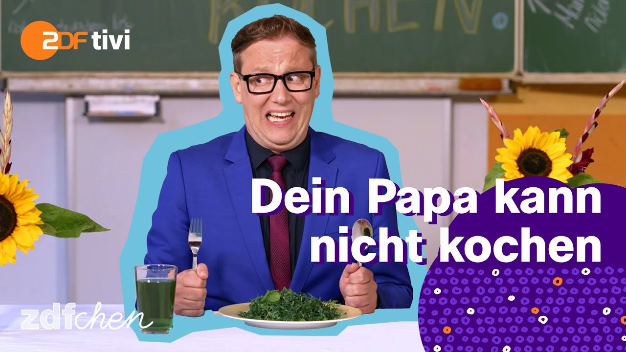 Sven van Thom - Dein Papa kann nicht kochen - Musikvideo - SingAlarm | ZDFchen