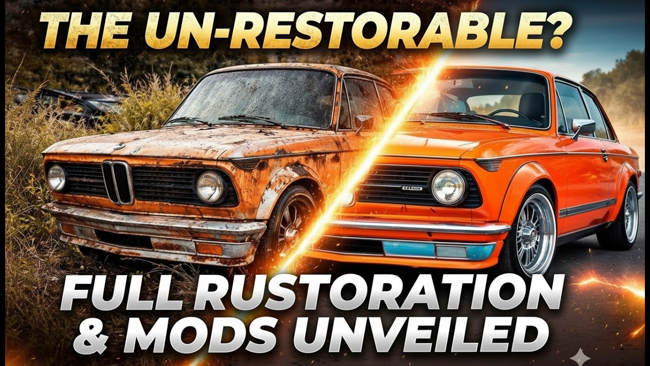 From Rust to Glory – The Resurrection of a 1974 BMW 2002 Turbo