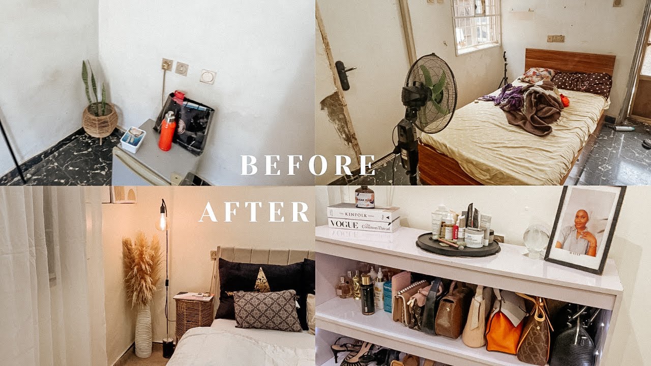 EXTREME Bedroom Makeover and Tour 2023 | diy,budget friendly, aesthetic pleasing,Nigeria