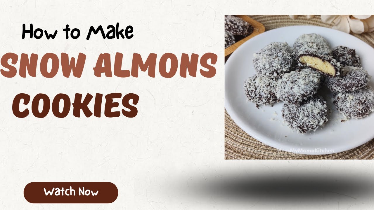 Beginners Friendly Snow almond cookies Recipe
