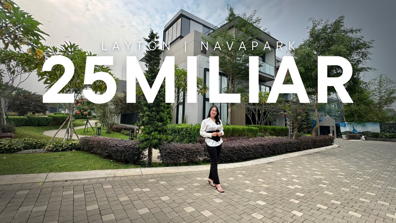 Layton Navapark BSD | Rumah Premium BSD 4 Lantai Start From 25M
