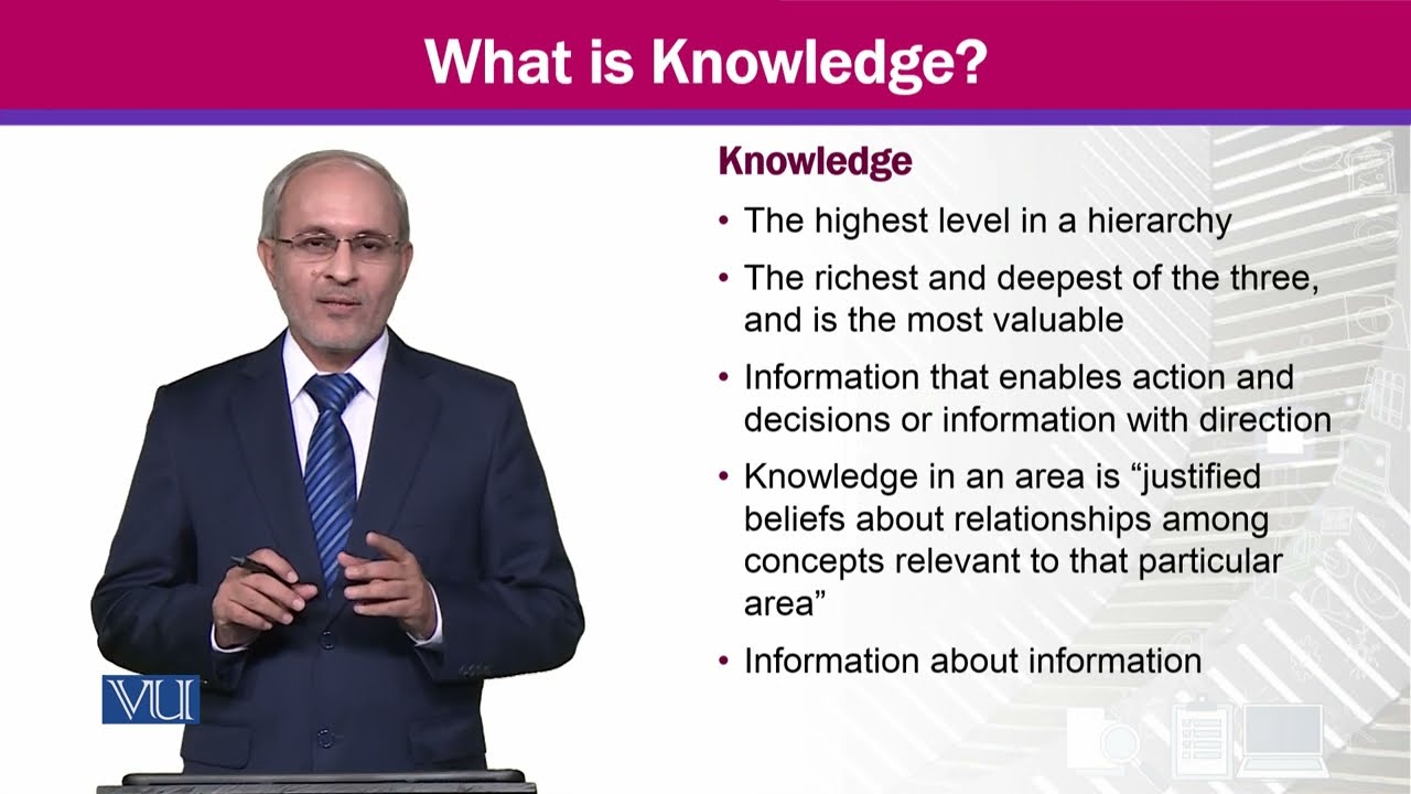 What is Knowledge | Knowledge Management | MGTE630_Topic002