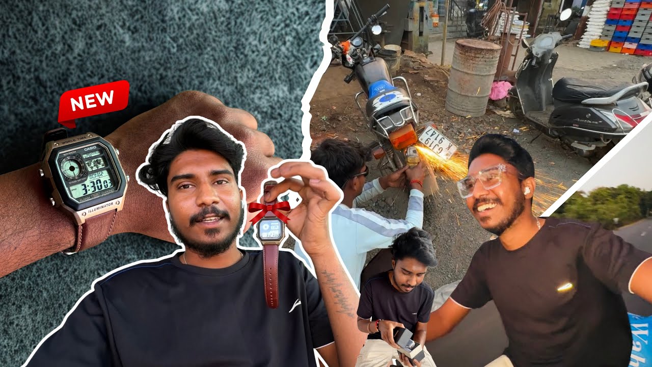 Splendor Ki Number Plate Katni Pdi | Aur Ek Watch Add Hogay Meri Ghadi Ke Collection Me