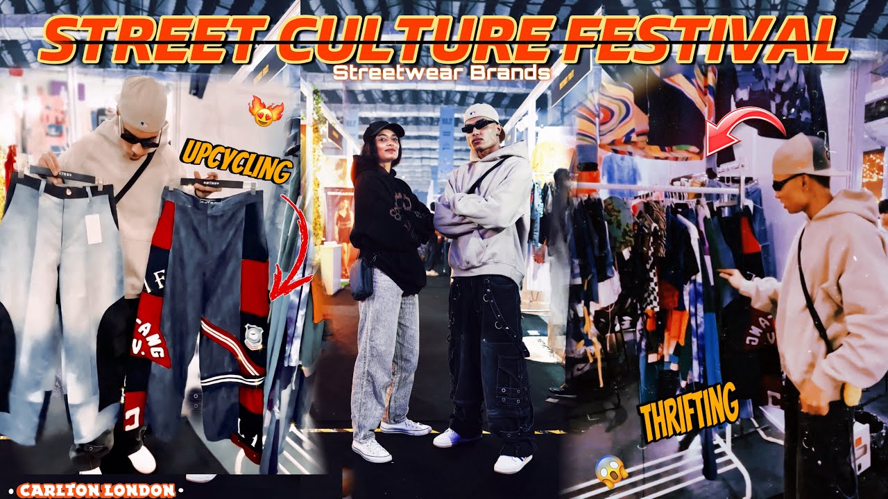 STREET CULTURE FESTIVAL❤️‍🔥 | Streetwear Brands | Oversized Clothing | Carlton London| Ricky Karkera