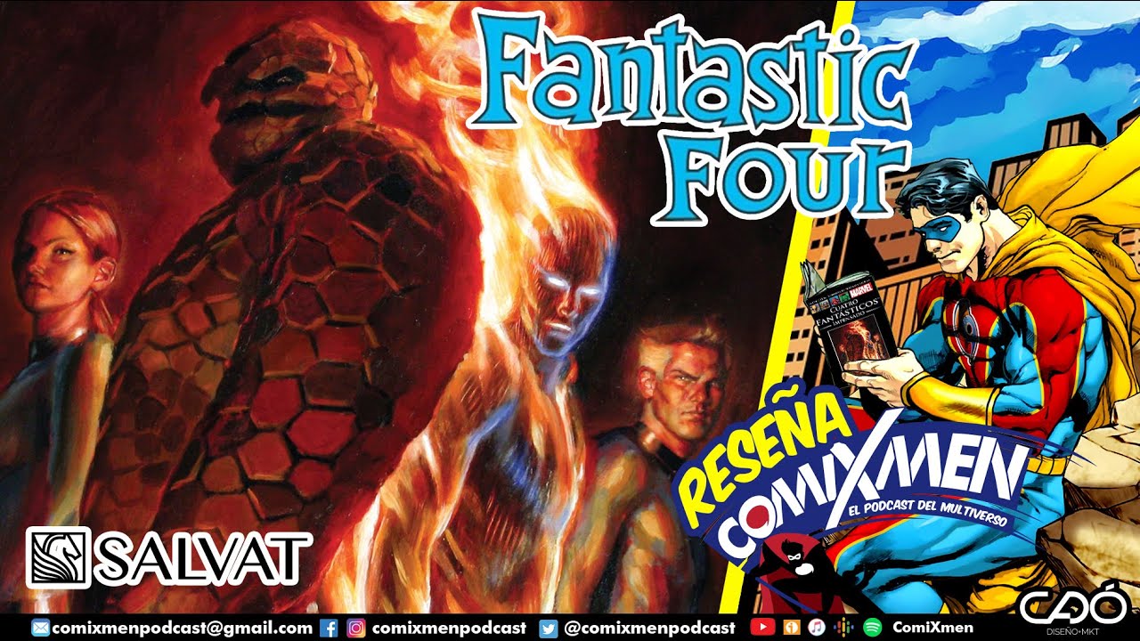 Cuatro Fantásticos: Impensable Novelas Gráficas de Marvel Salvat Reseña Review ComiXmen