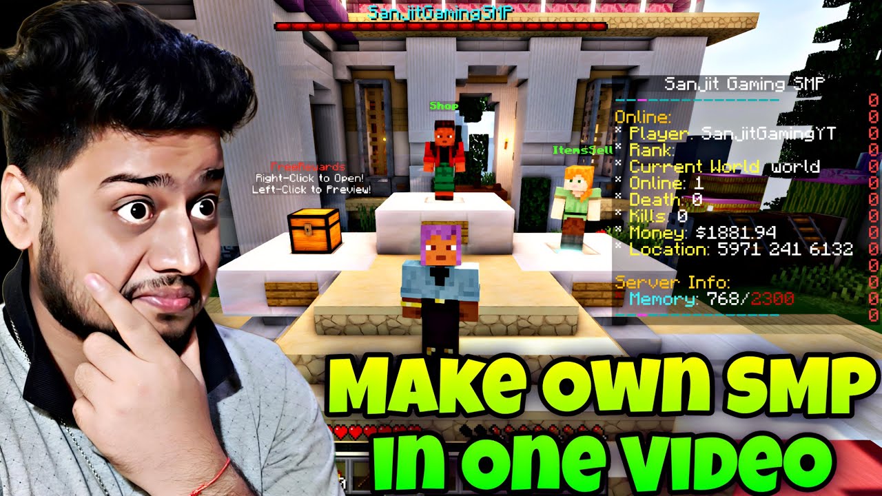 How To Make Your Own SMP Aternos | Making Aternos Best SMP in One Video | Aternos Server Full Setup