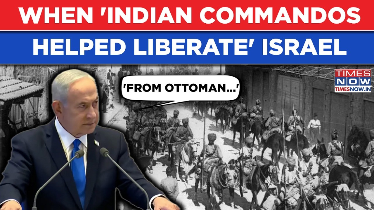Watch: PM Netanyahu Hails 'Indian Commandos’ Support in Israel's Liberation'