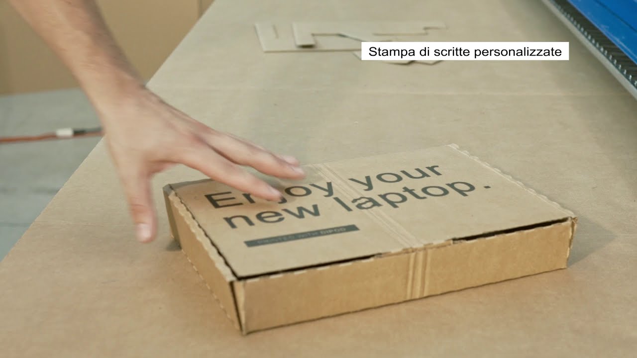 DIPOD Sistema di stampa automatico per scatole di cartone | PANOTEC