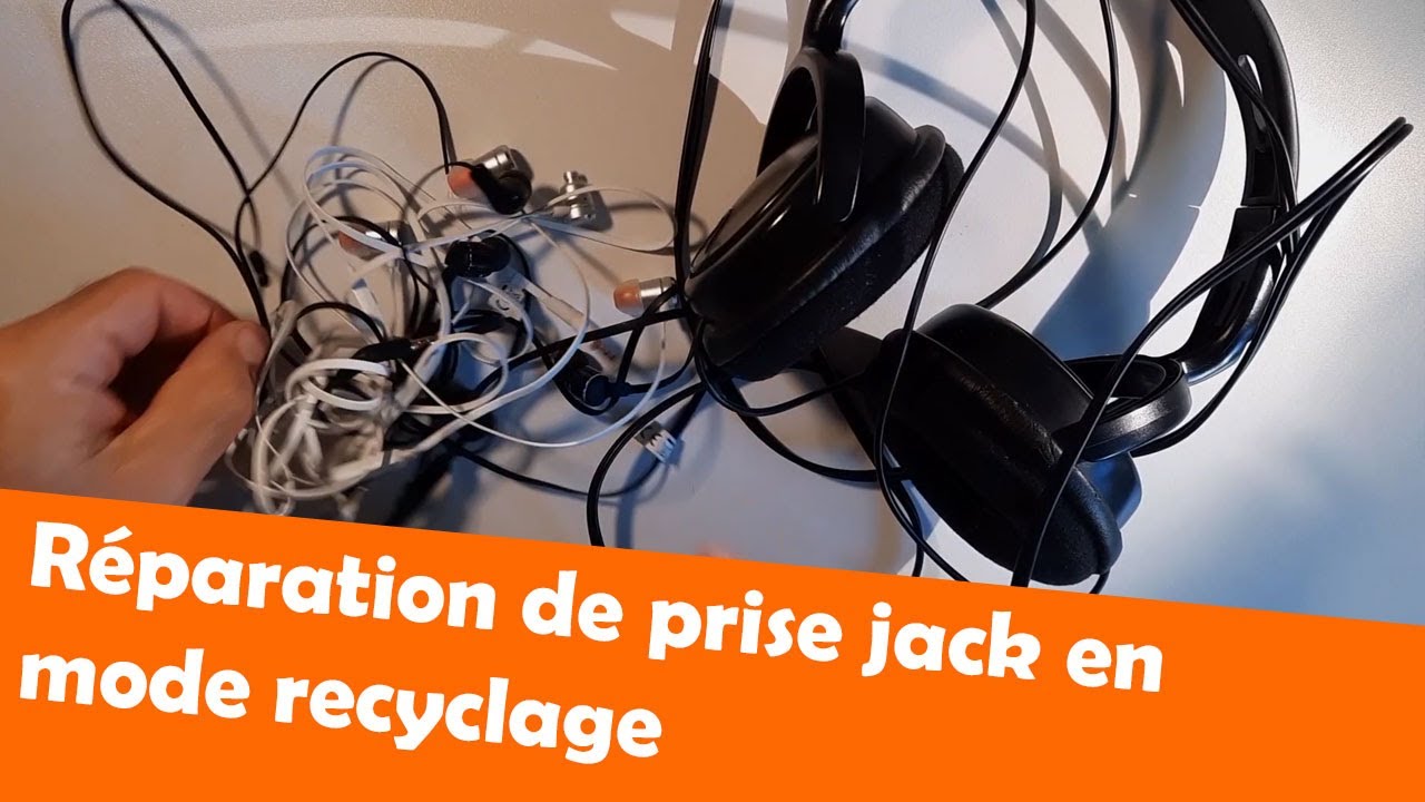 R&eacute;parer un casque audio en r&eacute;cup&eacute;rant une prise jack