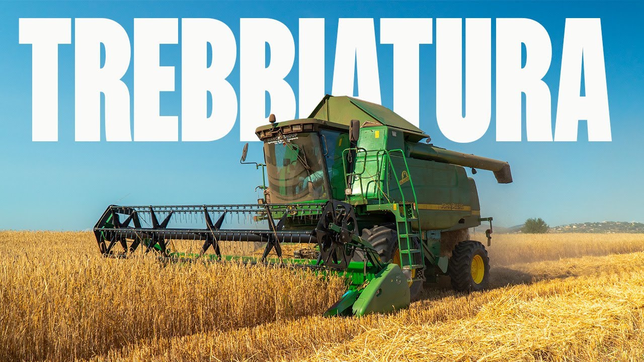 TREBBIATURA GRANO 2024 | JOHN DEERE 9580 WTS | AZ.AGRICOLA LE FALCOGNANE