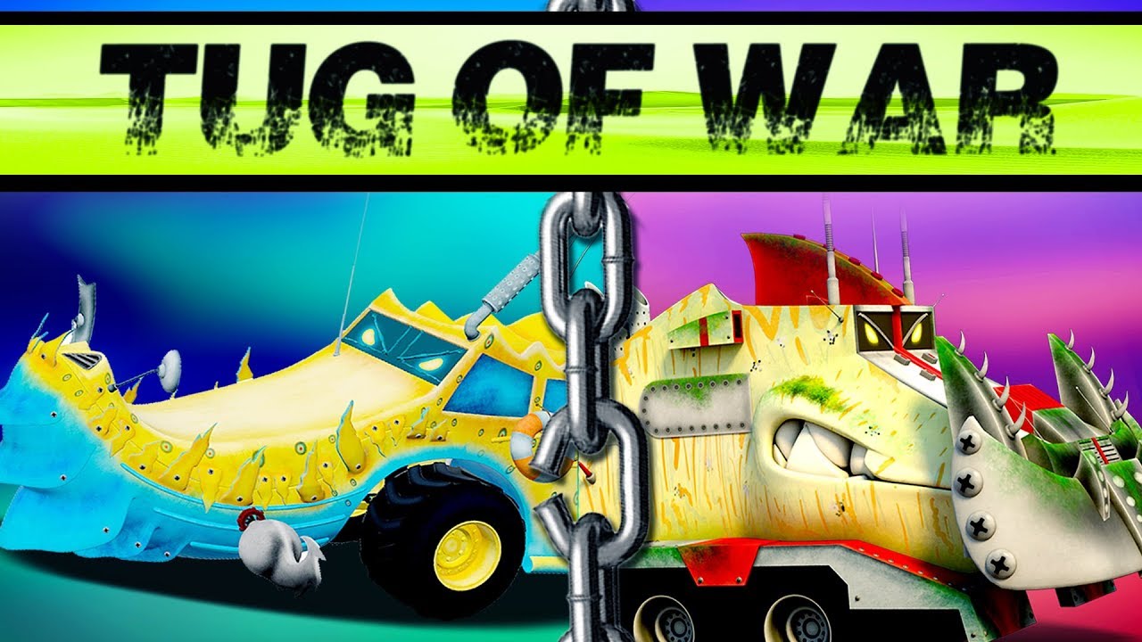 Ness Seal vs Yippii | Tug Of War | Truck Cartoons For Toddlers  | Kids  Cartoon Show by Kids Channel